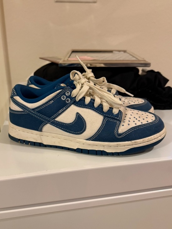 Nike Shoes - Nike Dunk Low Industrial Blue Sashiko